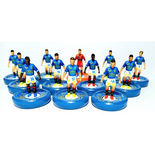 Subbuteo Andrew Table Soccer Glasgow Rangers 2021-22 on WSB Professional bases